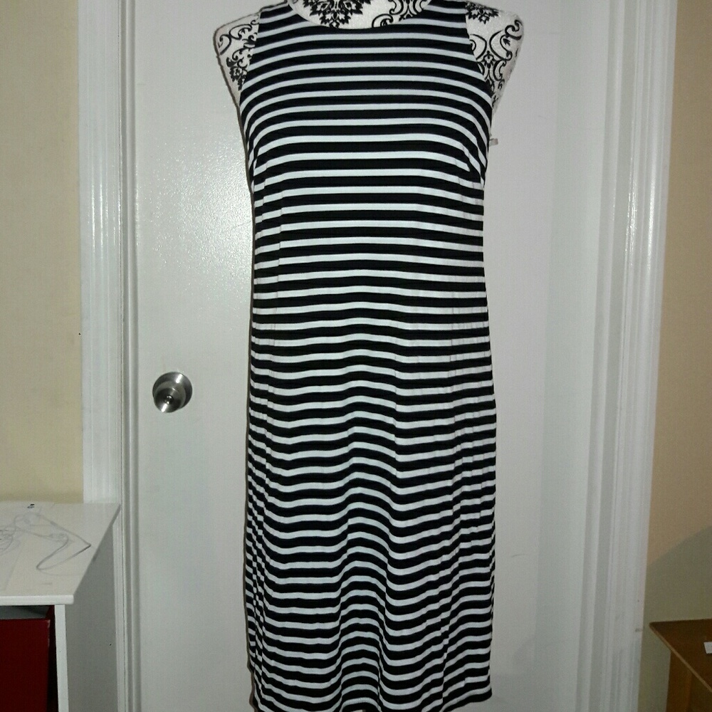 RL Cute Stripe Midi dress